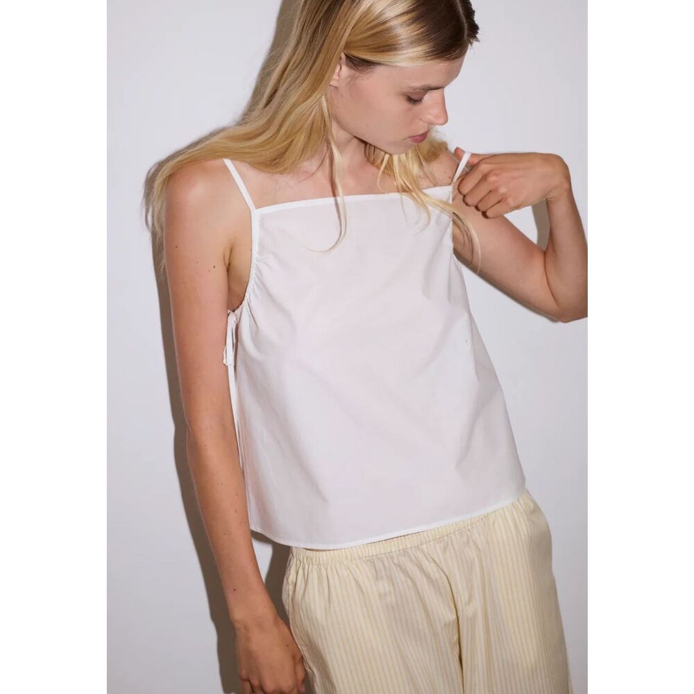 Deiji Studios white simple tank.